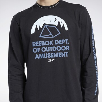 Reebok Shirt in Schwarz