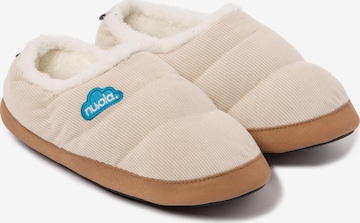 Nuvola. - Zapatillas de casa 'Classic Cordy' en beige: frente