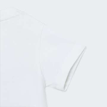 T-Shirt 'Trefoil' ADIDAS ORIGINALS en blanc