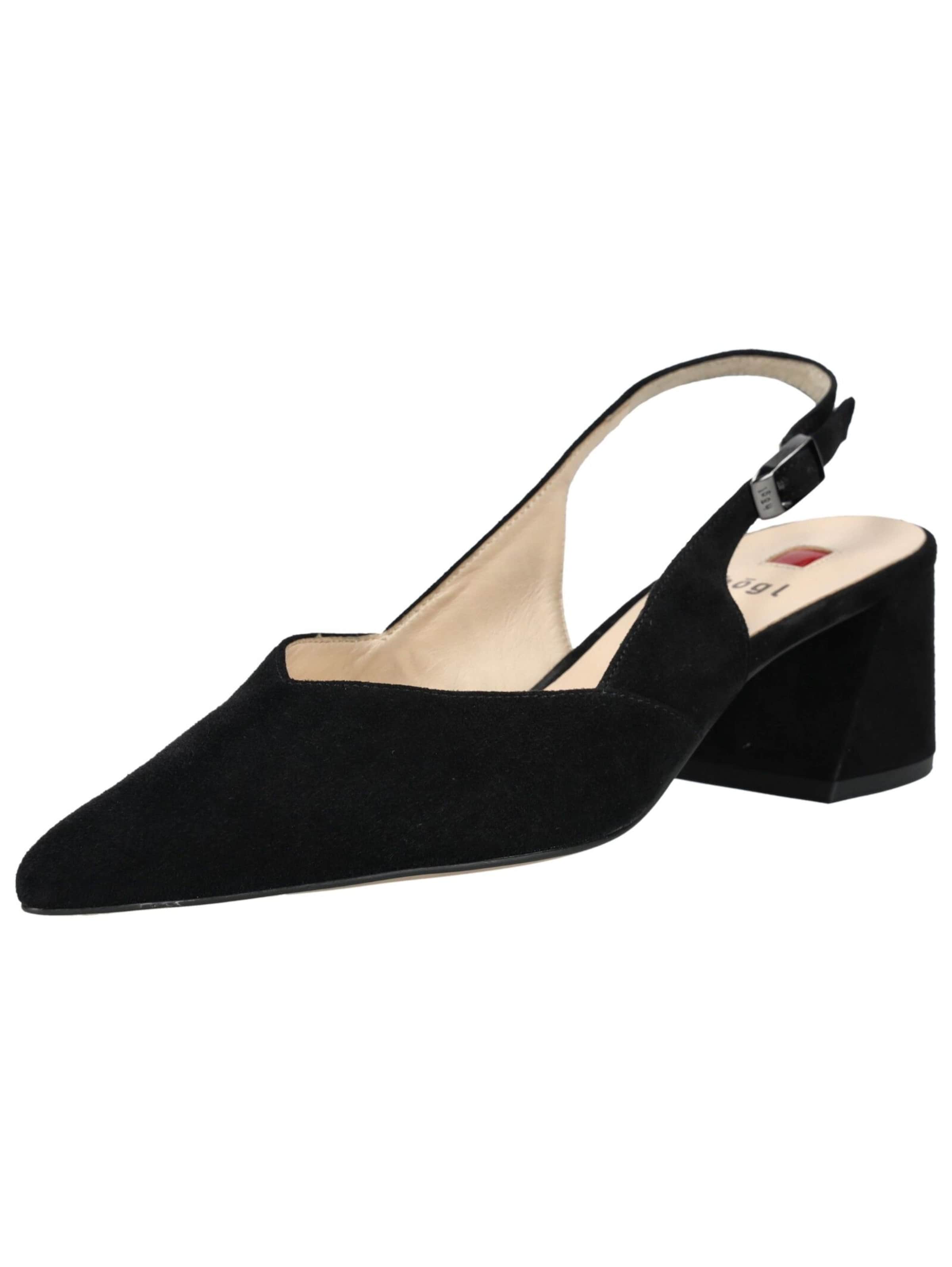 Högl Slingpumps 'Laura' in Zwart: voorkant