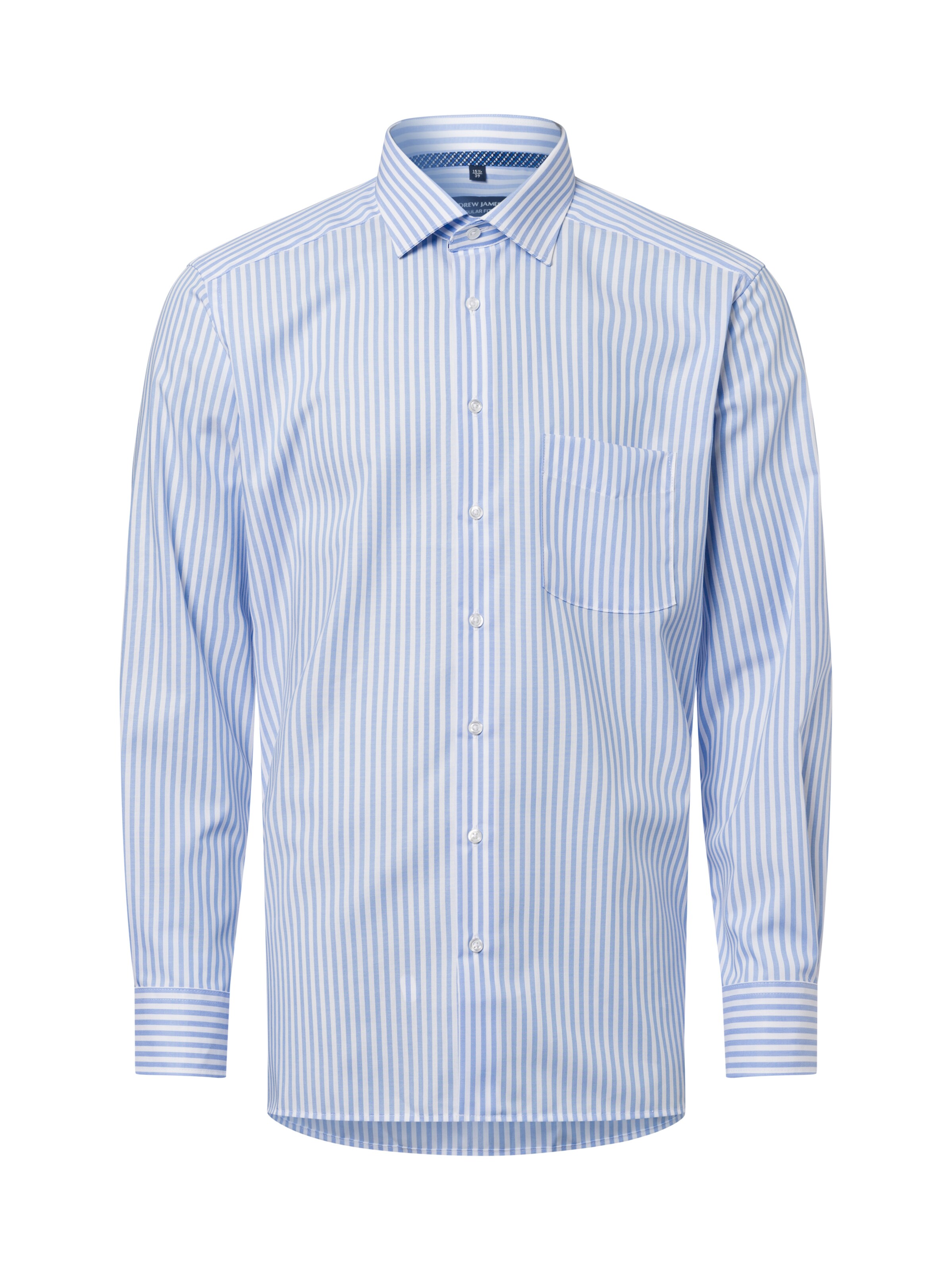 Andrew James Hemd in Blau: Vorderseite