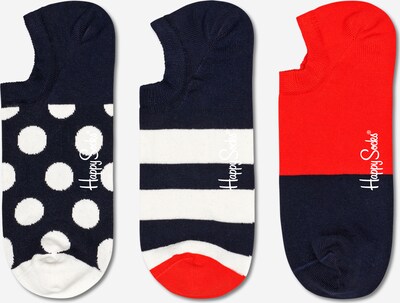 Happy Socks Füßlinge in dunkelblau / rot / weiß, Produktansicht
