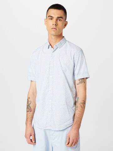 GARCIA Regular fit Button Up Shirt in White: front