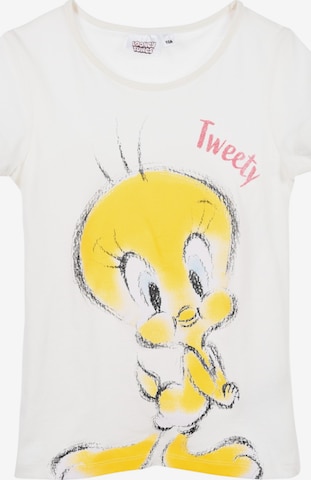 Looney Tunes Shirt 'Tweety T-Shirt' in Beige: Vorderseite