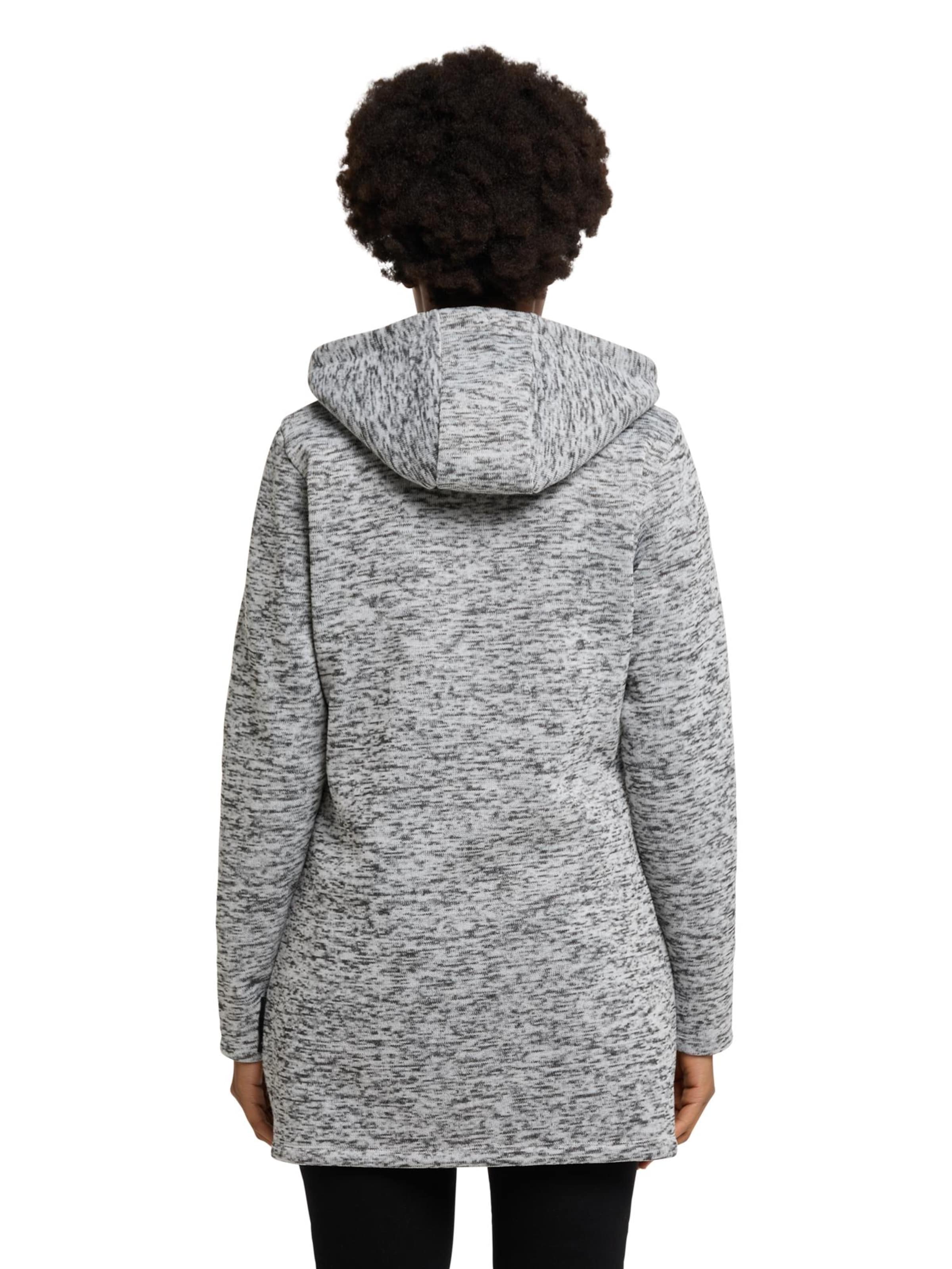 Bruno Banani Fleecejacke in Grau