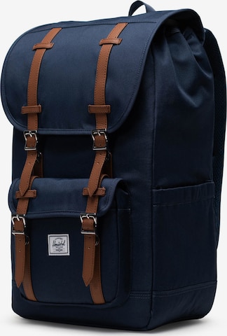 Herschel Backpack 'Little America' in Blue: front