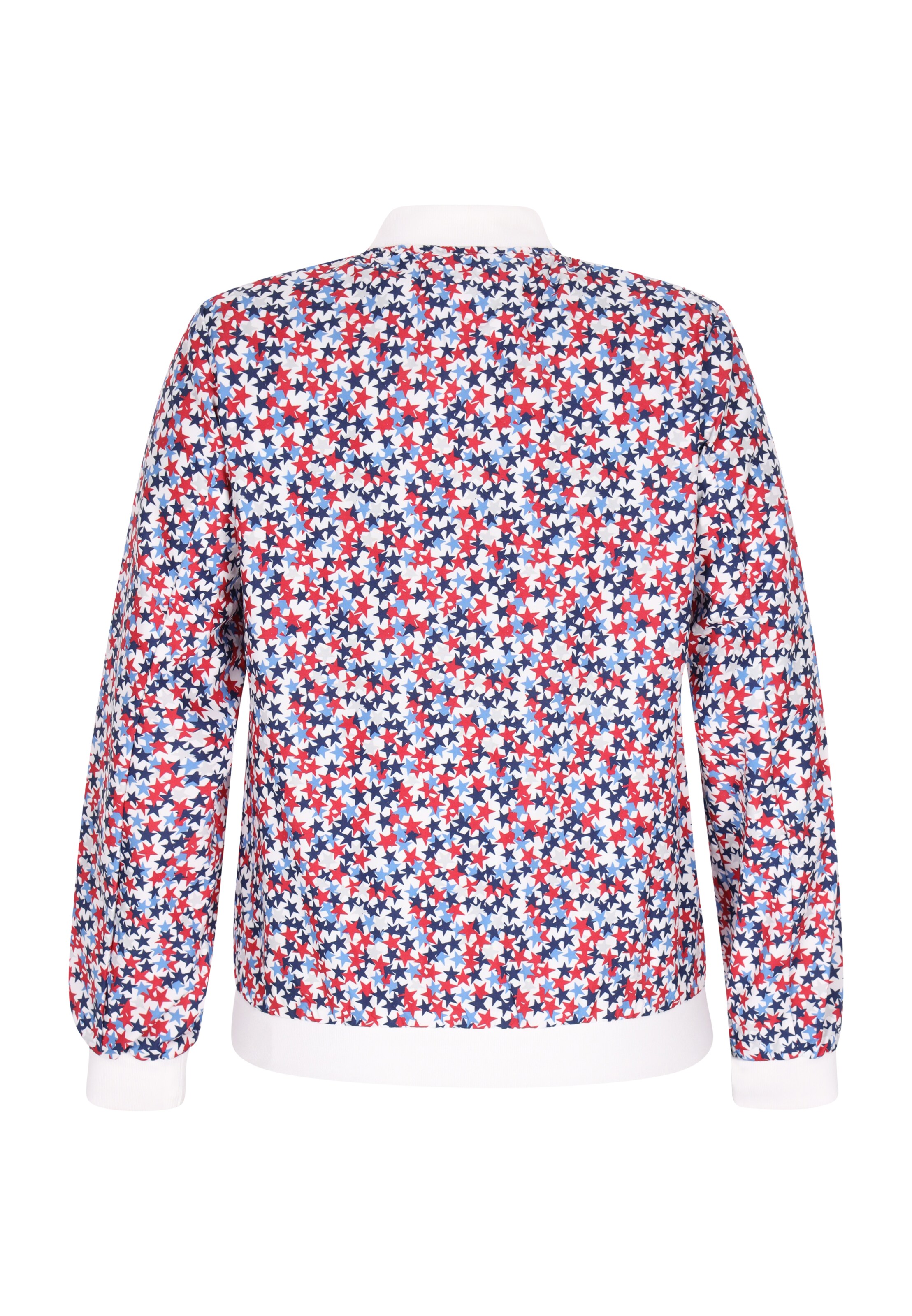 swirly Jacke in Mischfarben