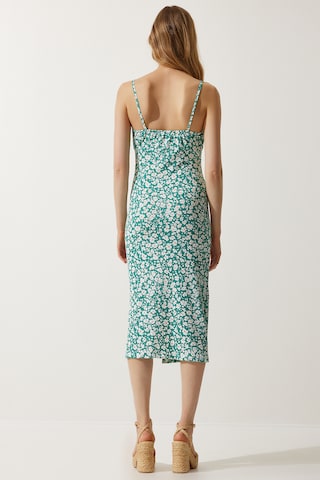 Happiness İstanbul Sommerkjole i grøn