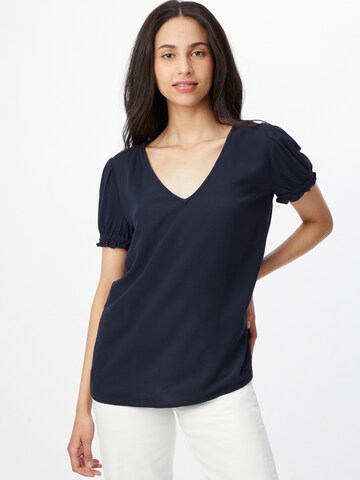 ESPRIT Blouse in Blauw: voorkant