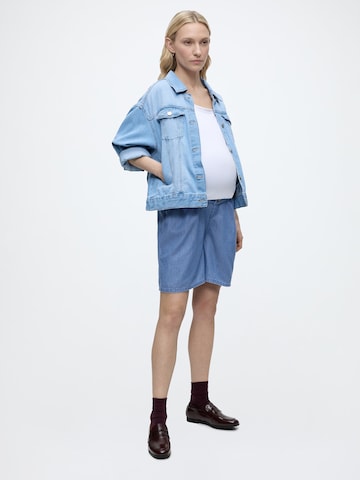 Only Maternity Широка кройка Дънки с набор 'OLMBEA' в синьо