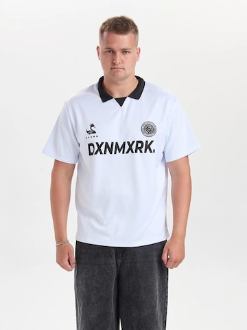 Dxnmxrk Trikot 'DXSoccer'‌‌‌‌‌‌‌‌ in Weiß: Vorderseite