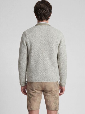 SPIETH & WENSKY Knit cardigan 'Klemens' in Grey