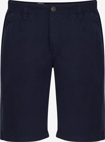 FQ1924 Regular Broek 'Arano' in Blauw: voorkant