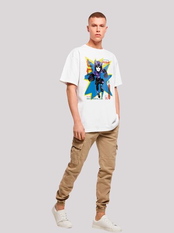 F4NT4STIC T-Shirt 'Big Hero 6 Hiro Manga' in Weiß