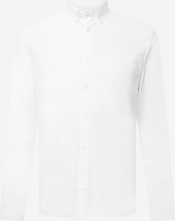 Marc O'Polo Regular fit Button Up Shirt in White: front