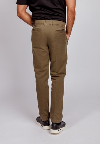 BOSS Slimfit Hose 'P-Kaiton' in Grün