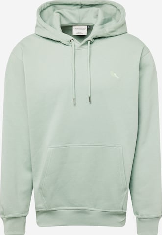 Cleptomanicx Sweatshirt in Green: front