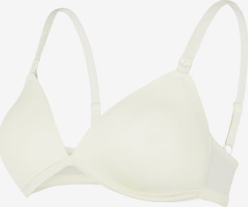 MAMALICIOUS T-shirt Bra 'Aira' in White: front