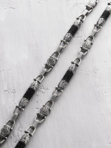 REYTEL - Cadena 'BEARS' en plata: frente