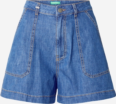 UNITED COLORS OF BENETTON Shorts in blue denim, Produktansicht