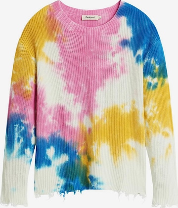 mišri Desigual Megztinis be užsegimo: priekis