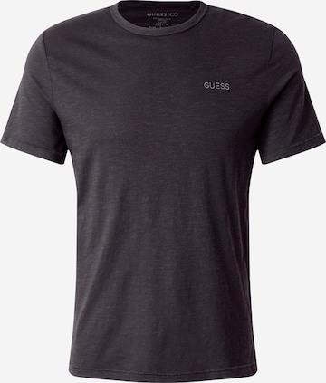 GUESS Shirt 'DYED' in Black: front