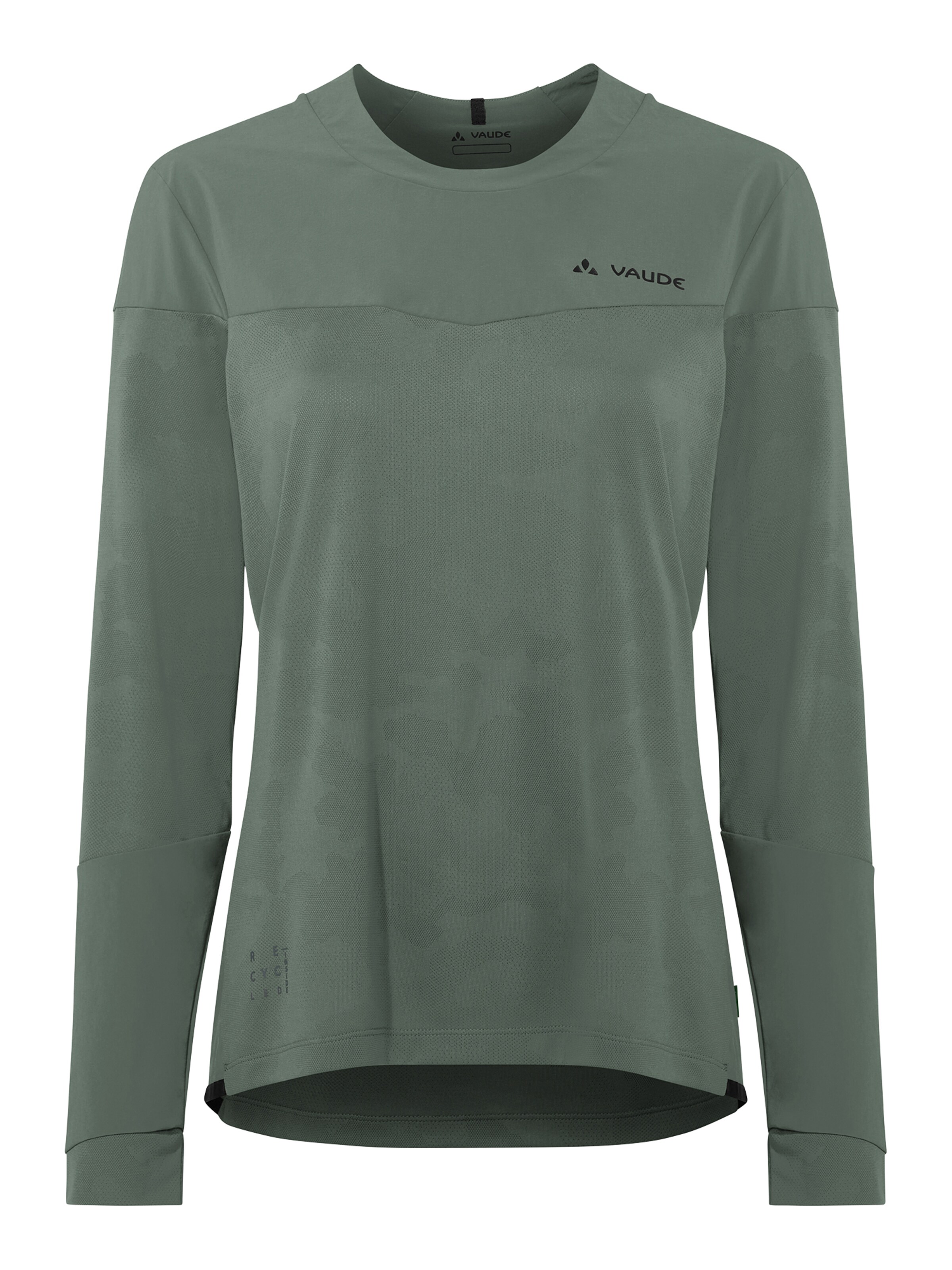 VAUDE Funktionsshirt 'Moab LS PRO' in Grün: Vorderseite