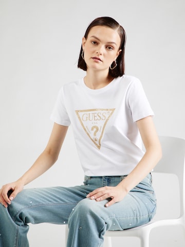 T-shirt GUESS en blanc