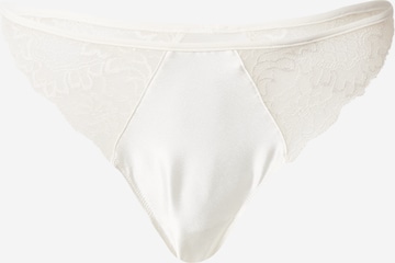 Calvin Klein Underwear String in White: front