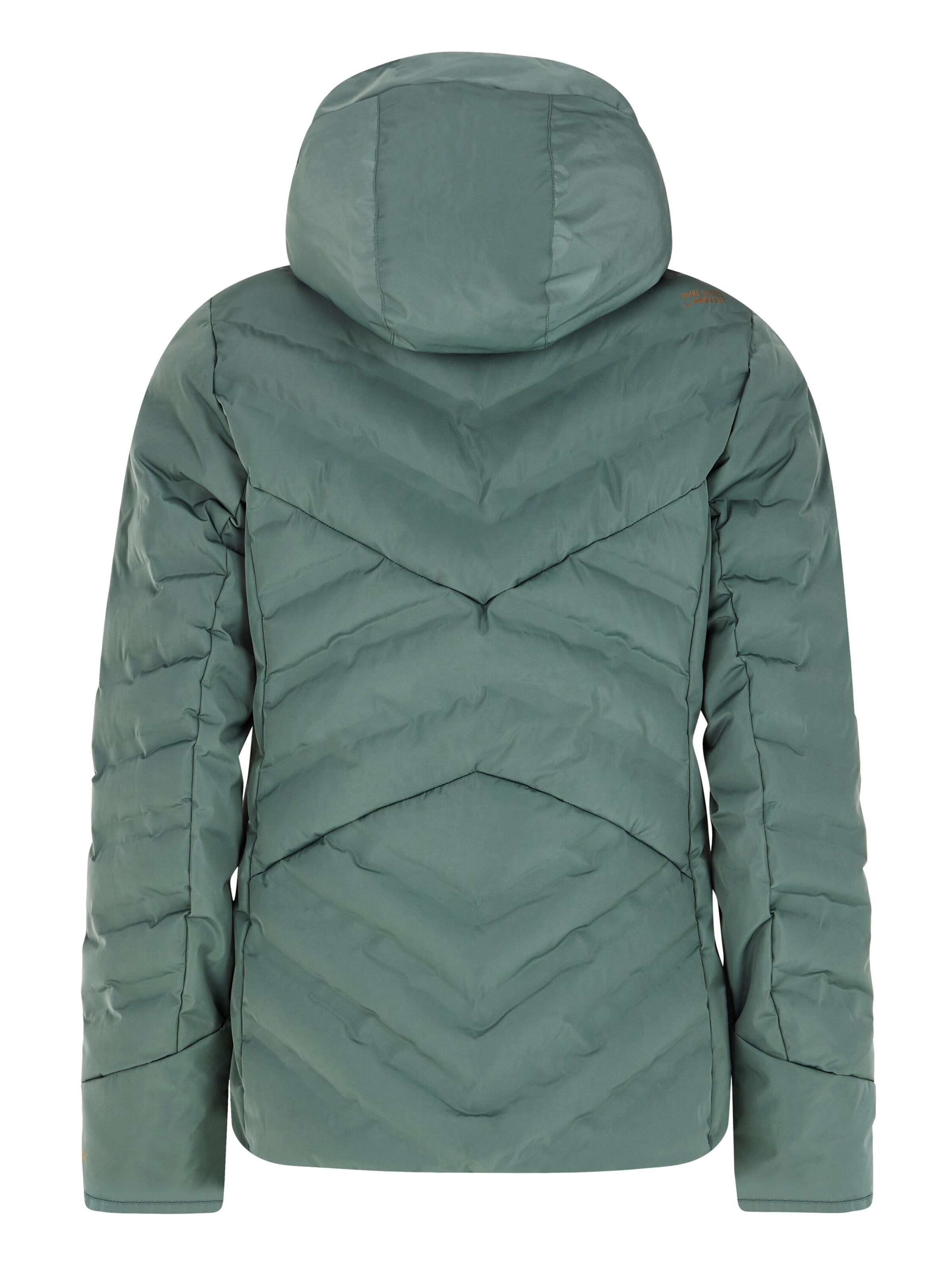 PROTEST Athletic Jacket 'PRTAPPLY' in Green