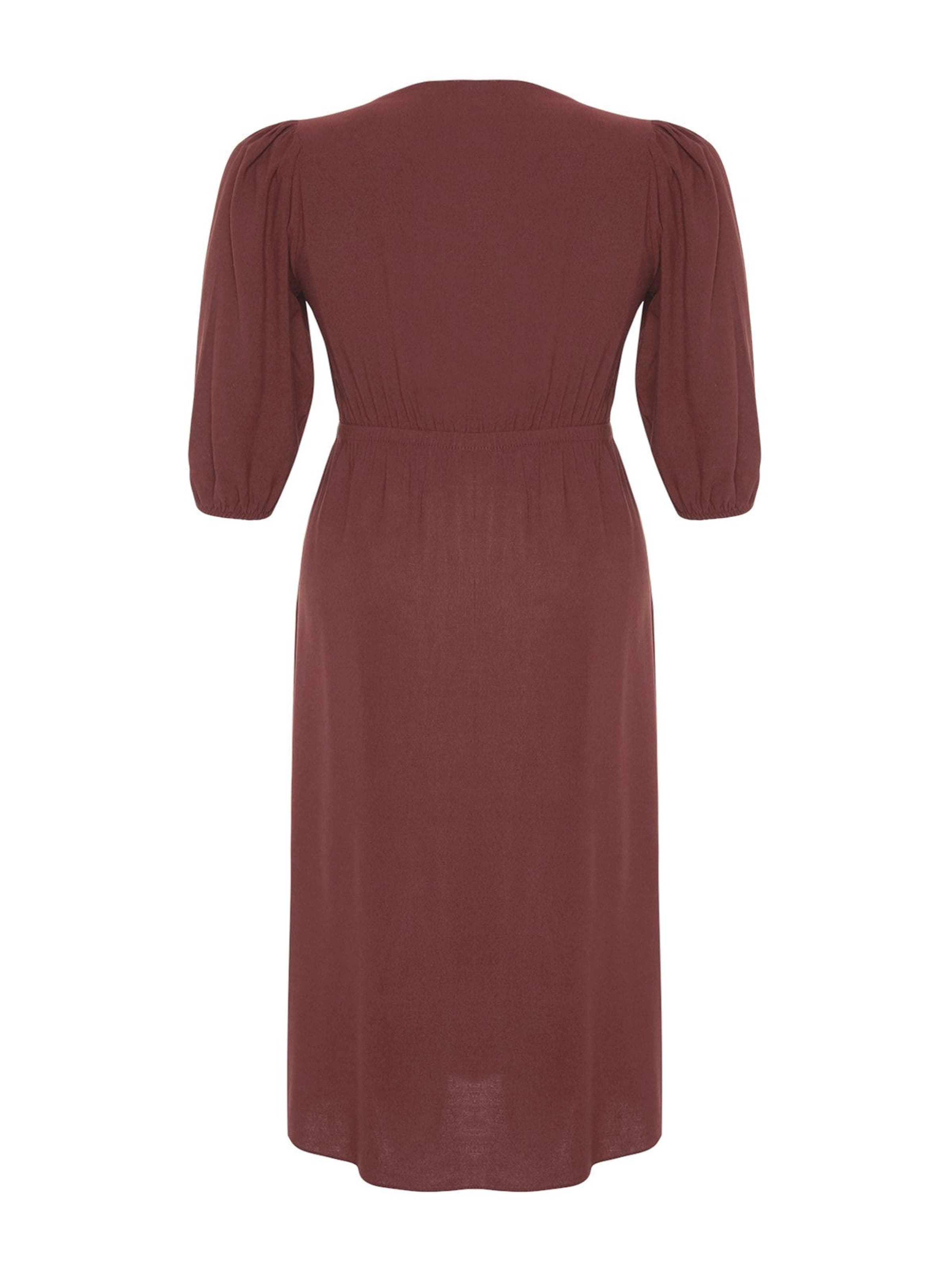Robe d’été Trendyol Curve en marron