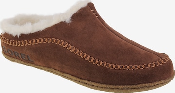 Pantoufle 'Lanner Ridge' SOREL en marron : devant