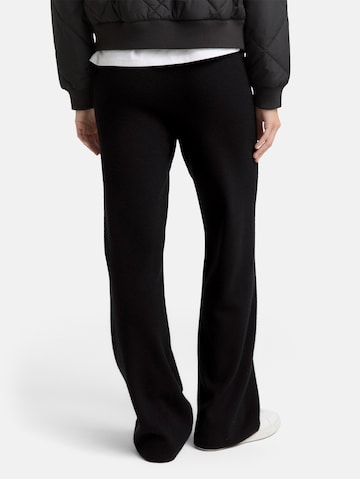 TOM TAILOR DENIM Regular Hose in Schwarz