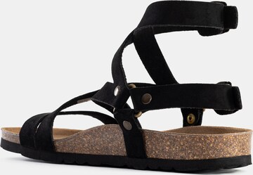 Bayton Páskové sandály 'Armidale' – černá