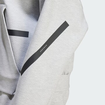ADIDAS SPORTSWEAR Sportsweatshirt 'Z.N.E.' in Grau