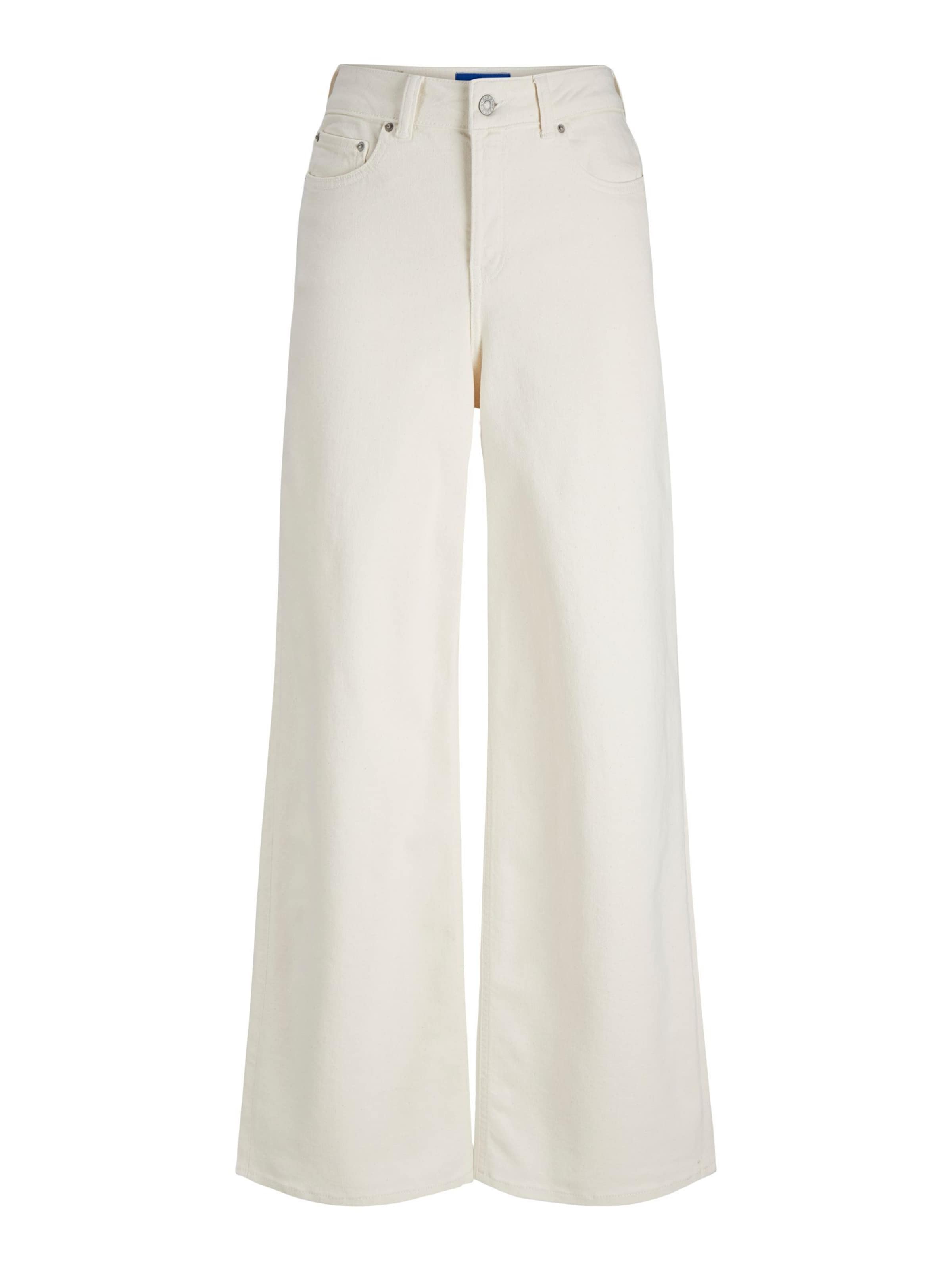 Wide Leg Jean 'JXWhtokyo' JJXX en blanc : devant
