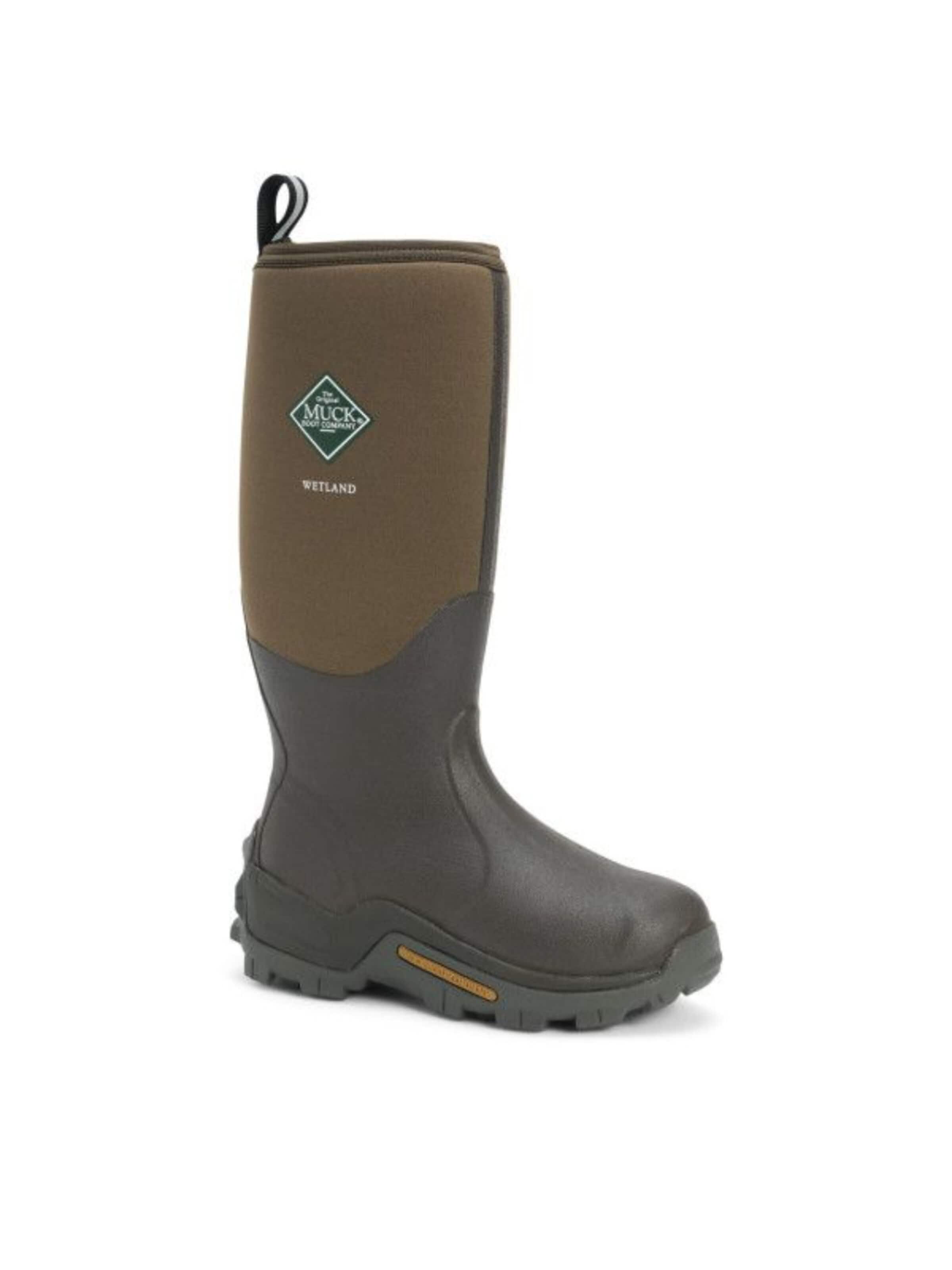 Stivale di gomma outdoor 'MENS WETLAND' di Muck boot in marrone: frontale