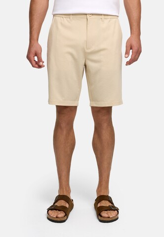 INDICODE JEANS Regular Broek 'Daminos' in Beige: voorkant