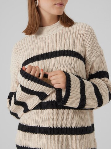 VERO MODA Sweater 'Hilda' in Beige