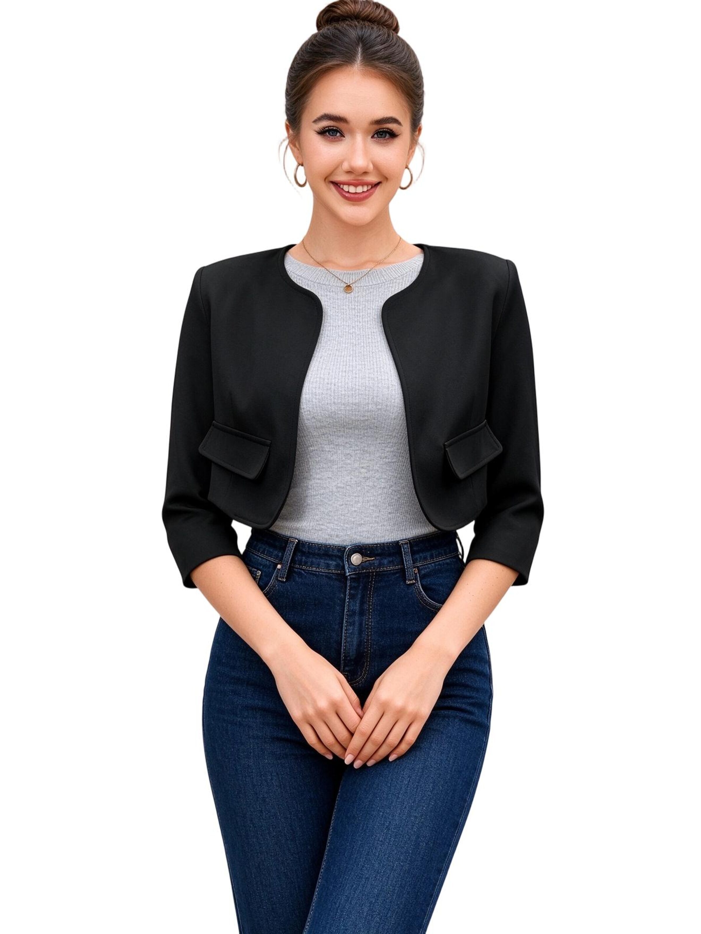 MODIURBAN Blazer‌‌‌‌‌‌‌‌‌ in Schwarz