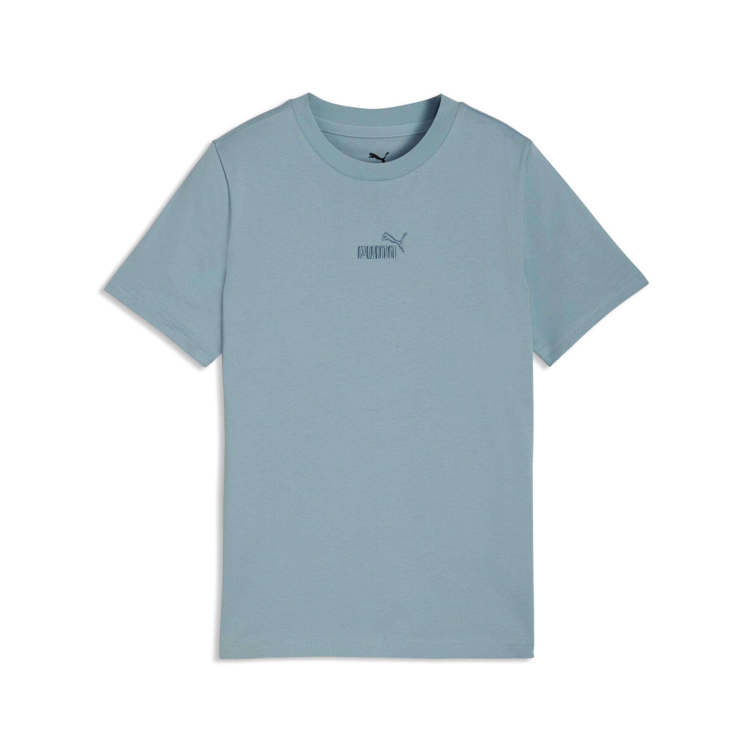 PUMA Functioneel shirt 'Essentials No. 1' in Blauw: voorkant