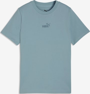 PUMA Functioneel shirt 'Essentials No. 1' in Blauw: voorkant