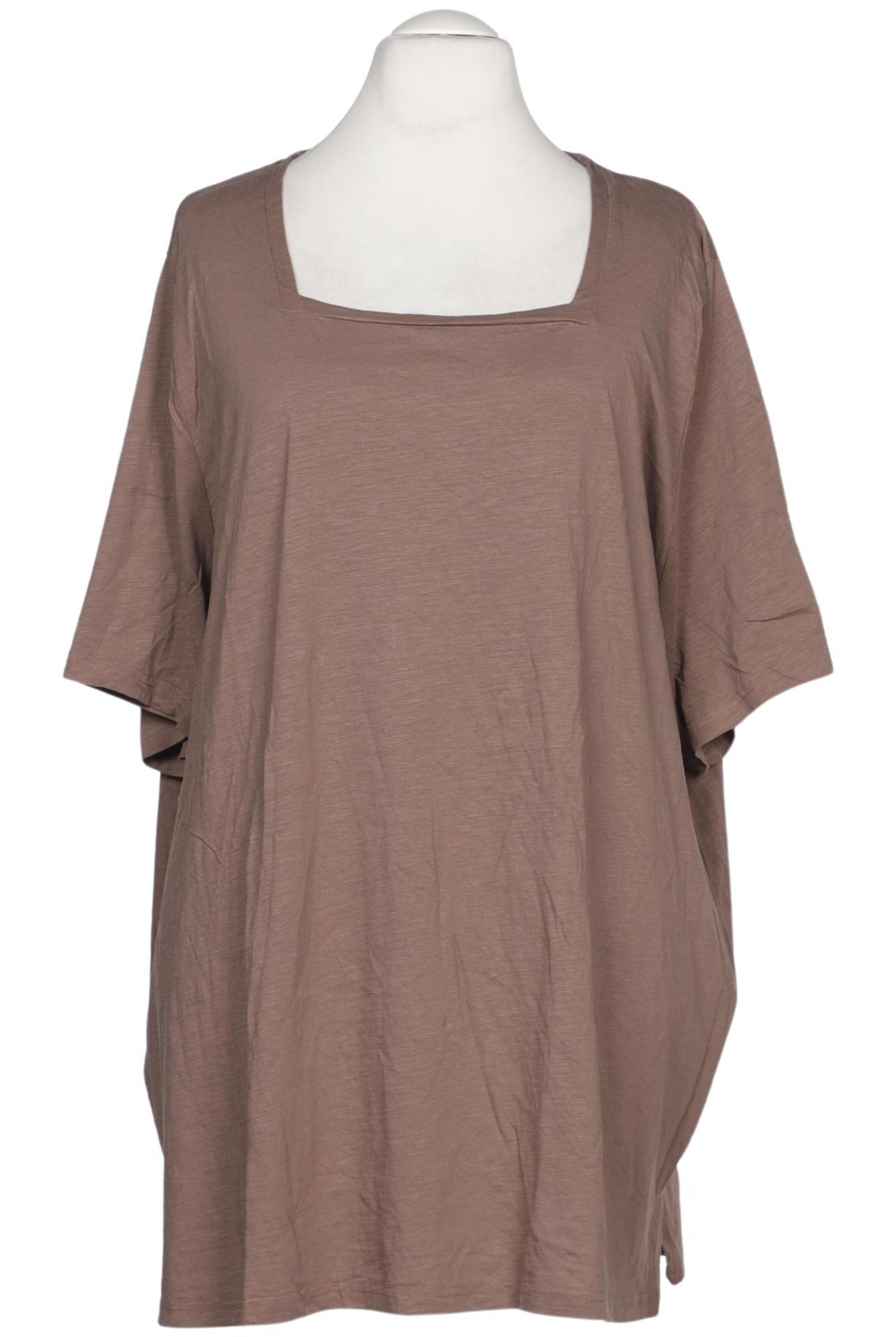 Ulla Popken T-Shirt 11XL in Braun: Vorderseite