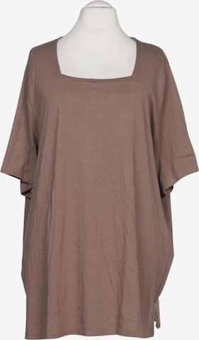 Ulla Popken T-Shirt 11XL in Braun: Vorderseite