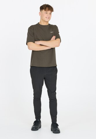 Les'Arcs T-Shirt 'Tynan' in Schwarz