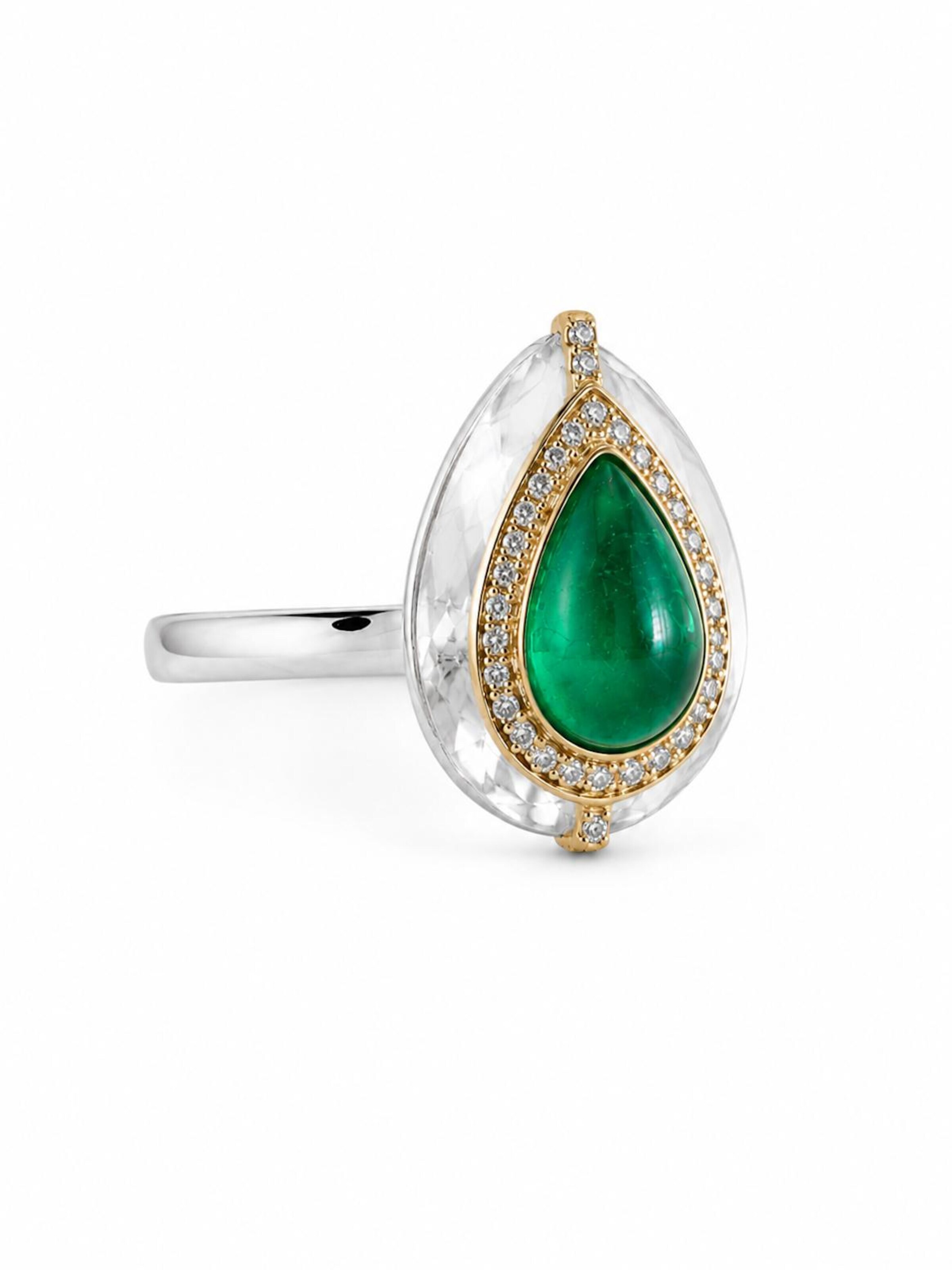 Bague LanLivia en vert