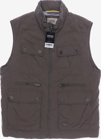 CAMEL ACTIVE Vest in L-XL in Brown: front