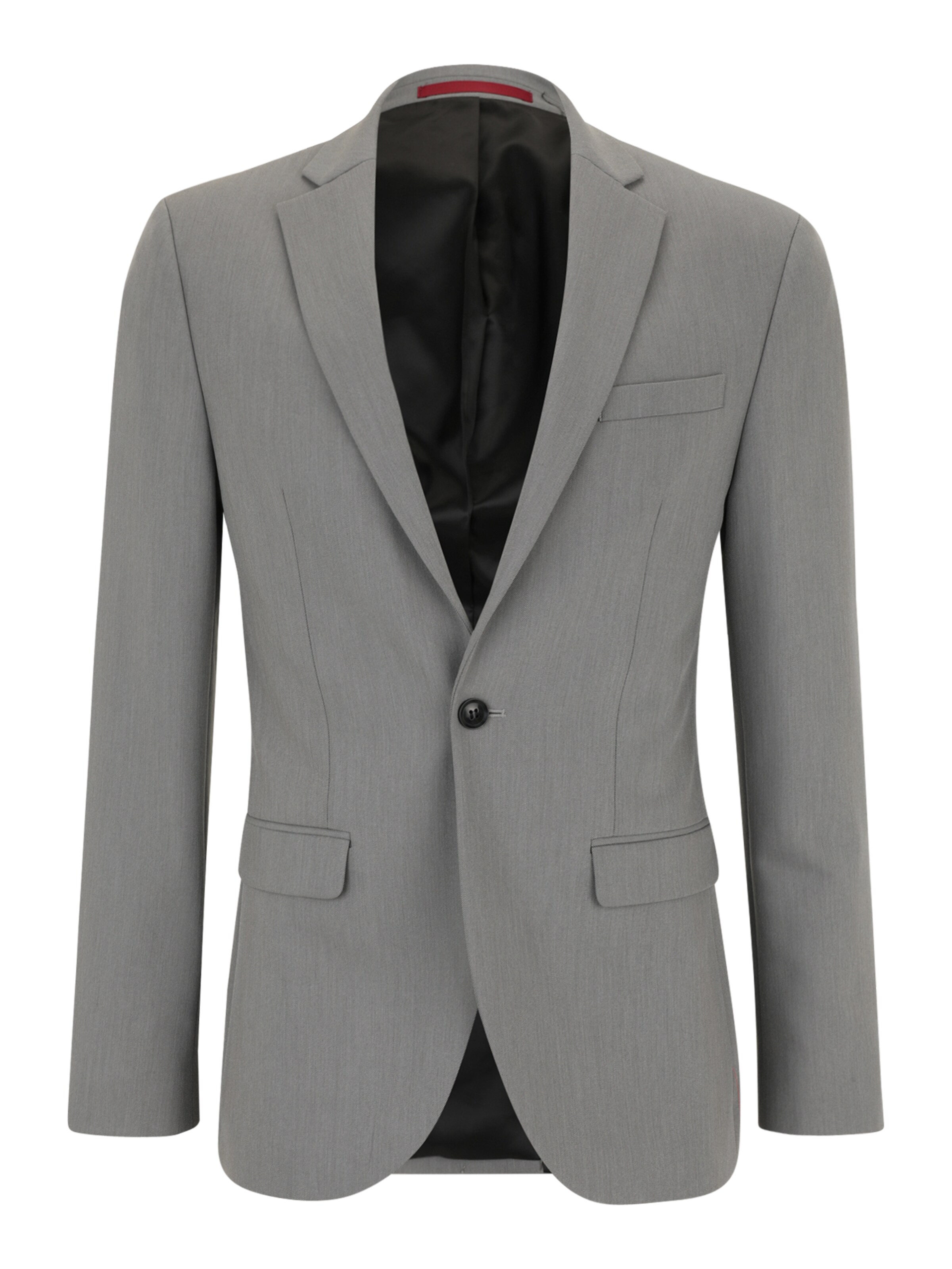 TOPMAN Slim fit Colbert in Grijs: voorkant