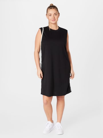 Calvin Klein Jeans Curve Dress in Black