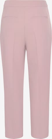 LASCANA - regular Pantalón de pinzas en lila